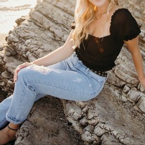 Princess Polly High Waisted Jeans (worn once)